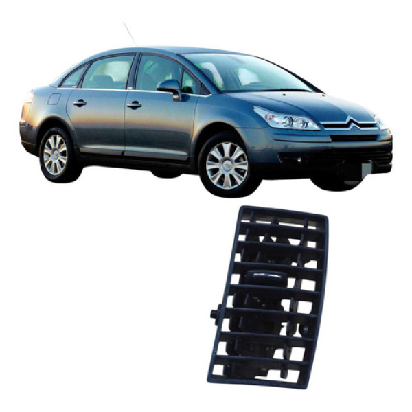 Difusor Ar Painel Citroën C4 2008 2.0 8736722 Preto