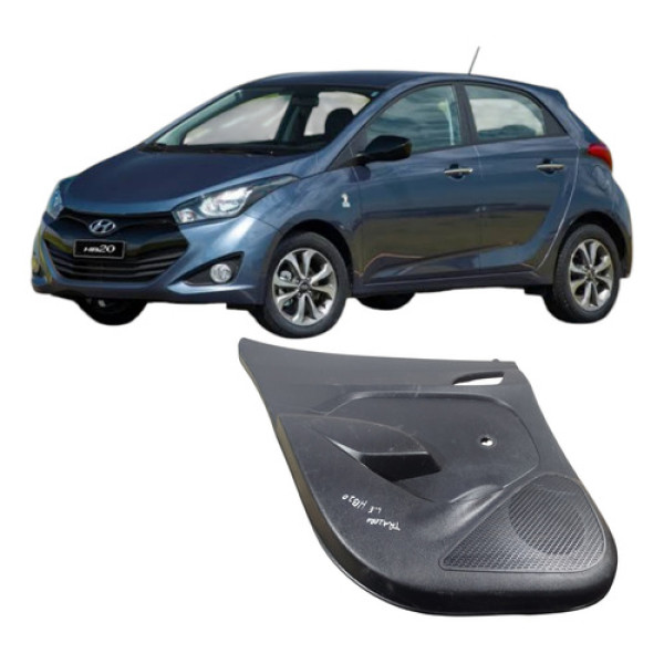 Forro Porta Traseira Esquerda Hyundai Hb20 2017 2020