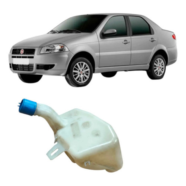 Reservatorio Agua Limpador Parabrisa Fiat Siena 2013 Bege