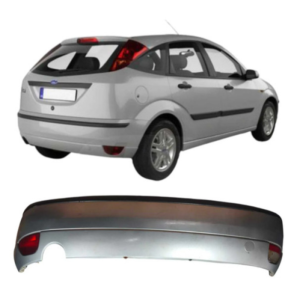 Parachoque Traseiro Cinza Ford Focus 1.6 2007 2m5117906aw 