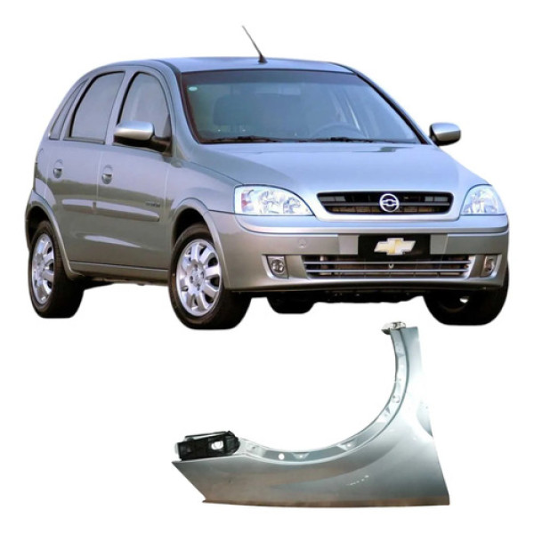 Para-lama Direito Chevrolet Corsa 2006 1.8 Original