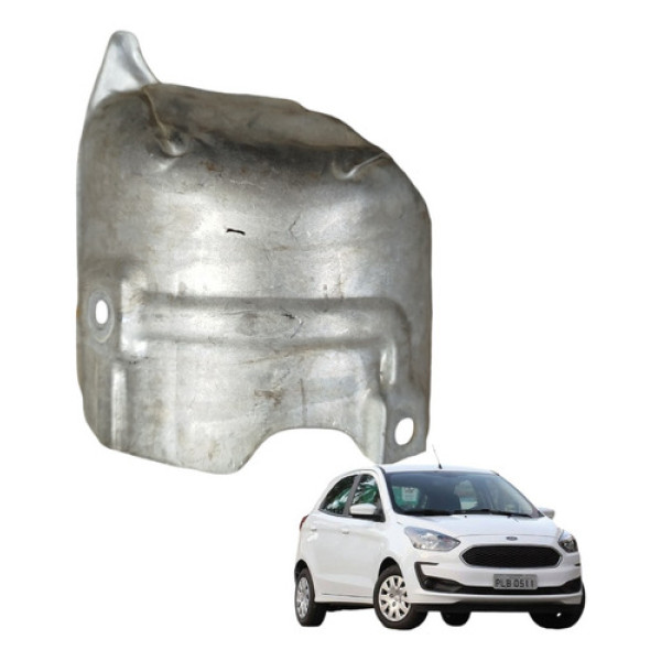 Defletor Calor  Protetor Escape Ford Ka Hatch 2014 A 2021 .