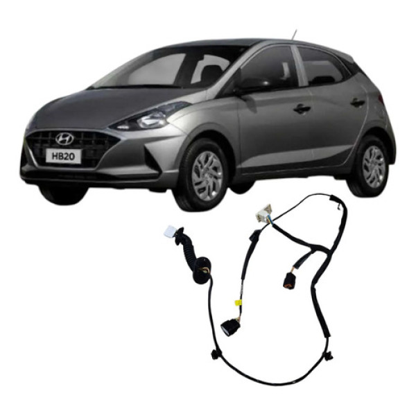 Chicote Porta Traseira Direita Hyundai Hb20 2021 Original