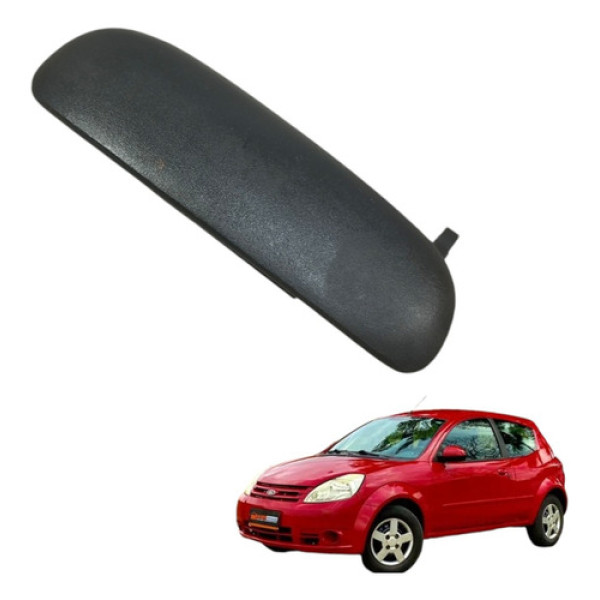Maçaneta Externa Porta Esquerdo Dianteira Ford Ka 2008a 2011 Preto Dianteira