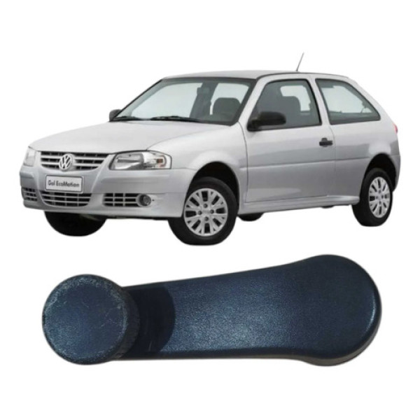 Manivela Regulador Vidro Volkswagen Gol 2011 5x0837581 Preto