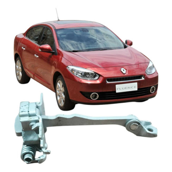 Limitador Porta Dianteiro Esquerdo Fluence 2014 2.0 Original