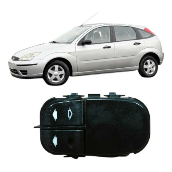 Botao Vidro Focus 2007 Dianteiro Esquerdo Ys4t14529aa 
