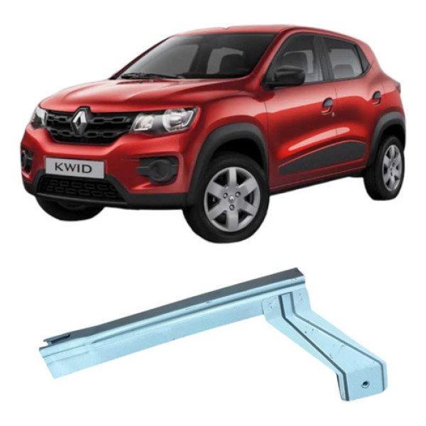 Guia Porta Traseira Direita Renault Kwid 2019 822163753r Prateado