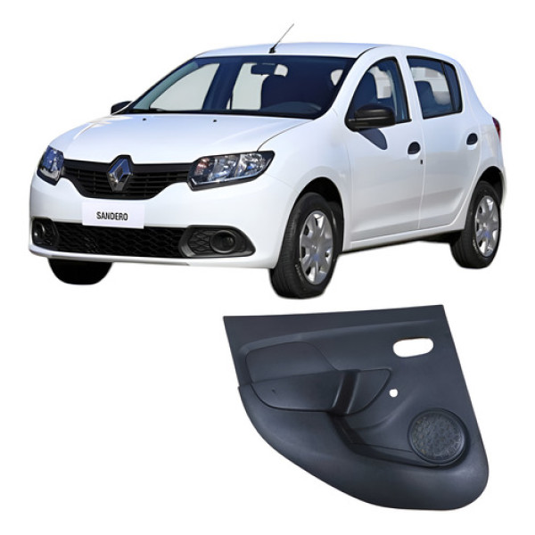 Forro Porta Traseira Esquerda Renault Sandero 2017