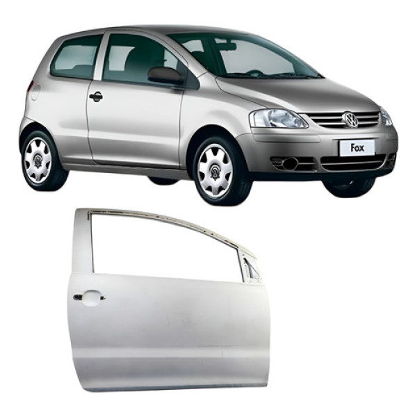 Porta Dianteira Direito 2p Vw Fox 2003 A 2010 Branco Branco Direito Dianteira
