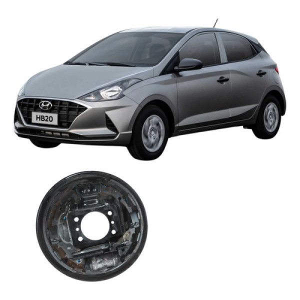 Sapata Lona De Freio Traseira Direita Hb20 2020 1.0 3c 