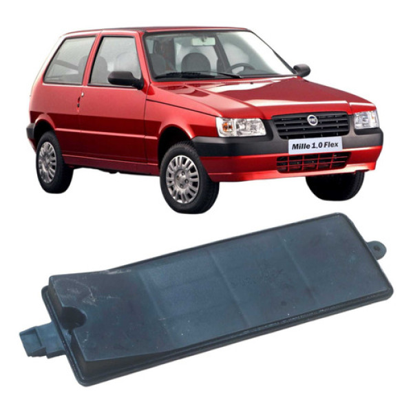 Tampa Filtro Ar Condicionado Fiat Uno Mille 2006 Preto Preto