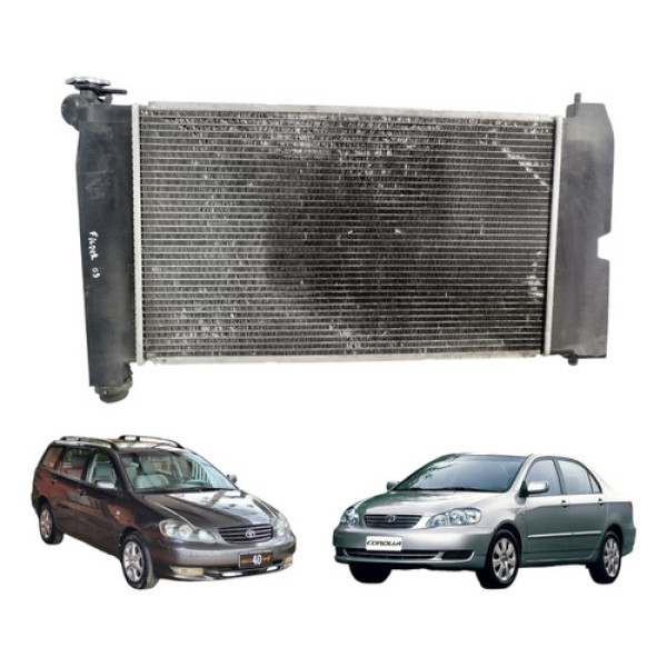 Radiador Água Arrefecimento Toyota Corolla Fielder 03 A 08