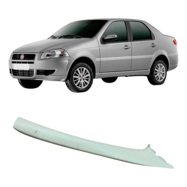 Acabamento Coluna Parabrisa Esquerdo Fiat Siena 2013