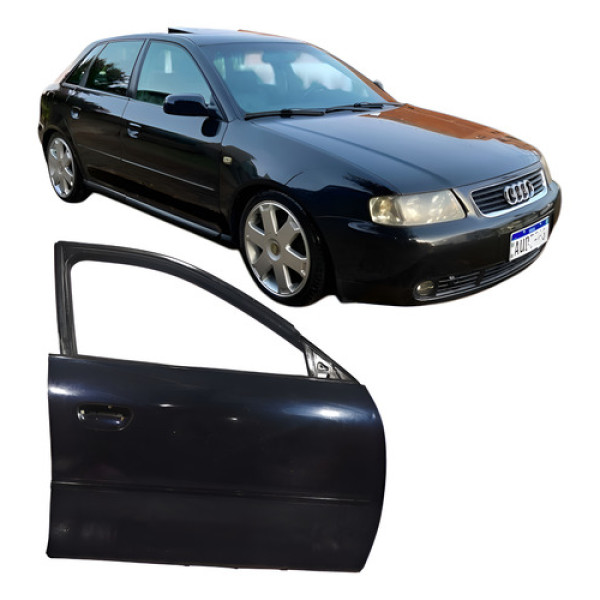 Porta Dianteira Direito Azul Audi A3 2003 4portas Dianteira Direito Azul