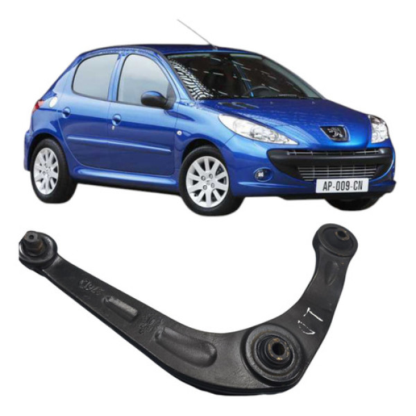 Bandeja Balança Suspensão Peugeot 207 2010 Direita Completa