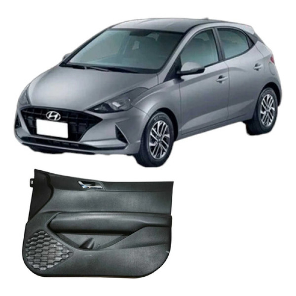 Forro Porta Dianteira Direita Hyundai Hb20 2022 82380r1000 Preto