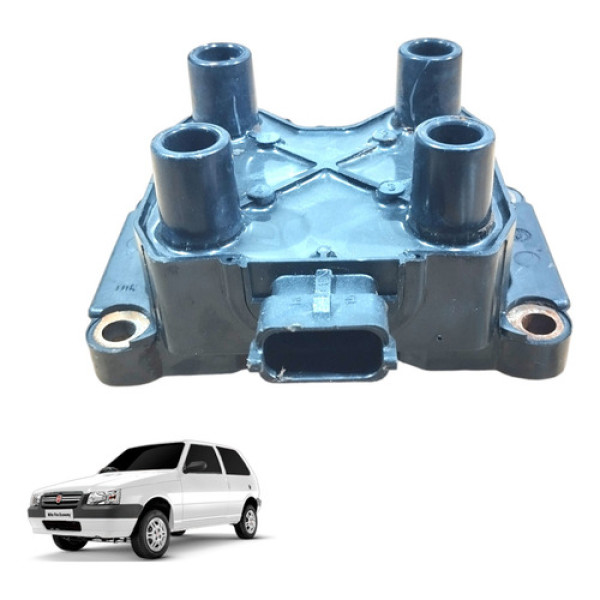 Bobina Ignição Fiat Uno Mille Economy  1.0 8v  2006 A 2013