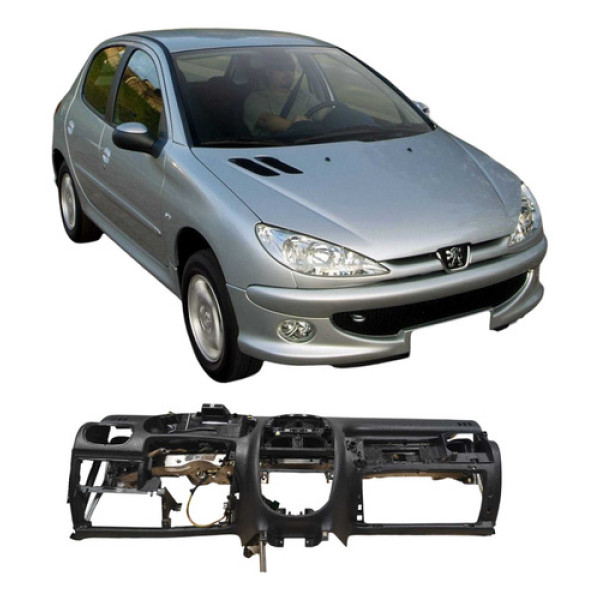 Capa Painel Interno Peugeot 206 207 2008 1.4 Sensation 4p Preto 1