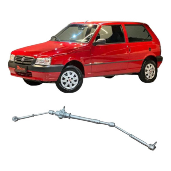 Caixa Direção Mecanica Fiat Uno Mille 2009 1.0 2p Original
