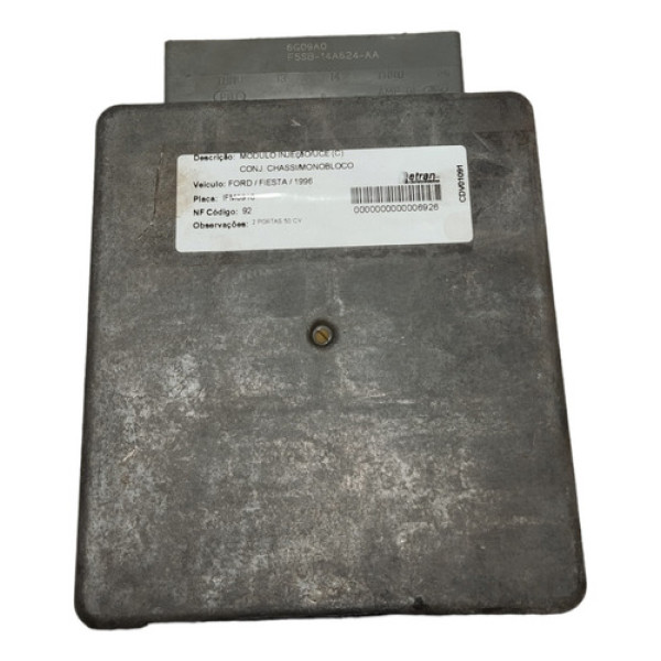 Módulo Injeção Ford Fiesta 1.0 Ano 1996