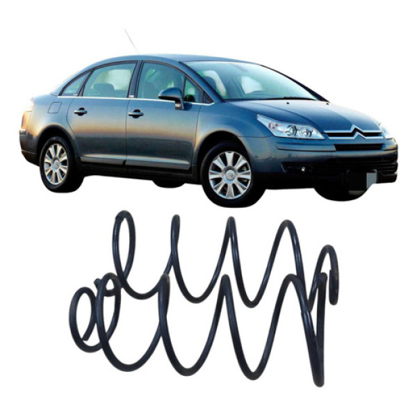 Par De Mola Dianteira Citroën C4 2009 2.0