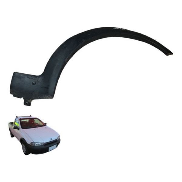 Moldura Paralama Dianteiro Direito Fiat Strada 1996 A 2005