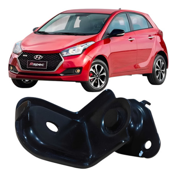 Dobradiça Encosto Banco Traseiro Hyundai Hb20 2017 1.0 3c Preto