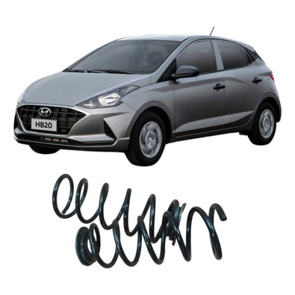 Par Mola Traseira Hyundai Hb20 1.0 3c 2020 Original