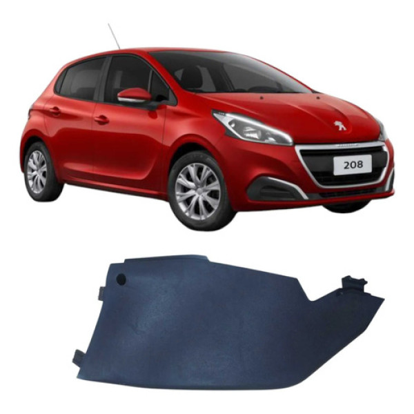 Acabamento Console Central Lateral Direito Peugeot 208 2019