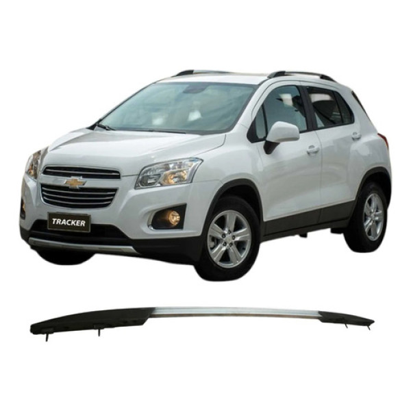 Rack Teto Chevrolet Tracker 2015 1.8 2015 Original Prateado