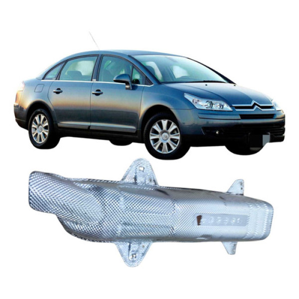 Defletor Calor Escapamento Citroën C4 2009 2.0 Prateado