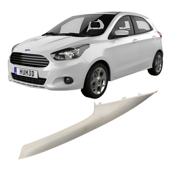 Acabamento Coluna Dianteiro Direito Ford Ka 2017-2021 