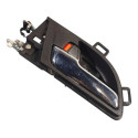 Maçaneta Interna Traseira Esquerda Honda Cr-v 4p 2007 2008 Preto Traseira