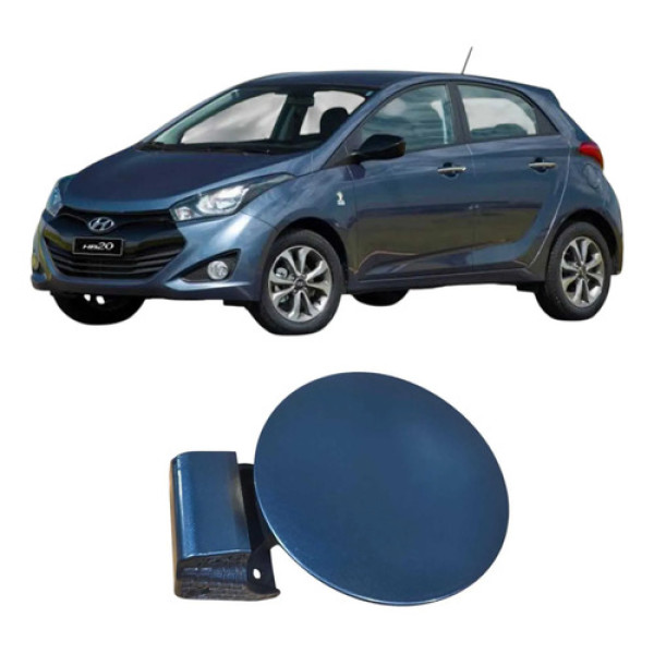 Portinhola Tanque Combustível Hb20 1.0 2017 695101s200  Azul-turquesa 2017