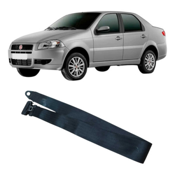 Cinto Segurança Central Traseiro Fiat Siena 2013 1.0 4p 