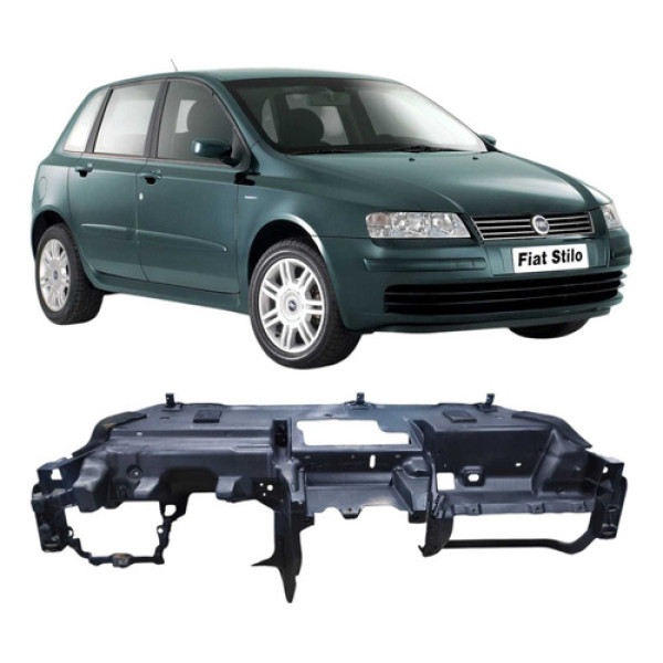 Capa Painel Tabelier Armação Interna Fiat Stilo 2003 5170029 Cinza Listras