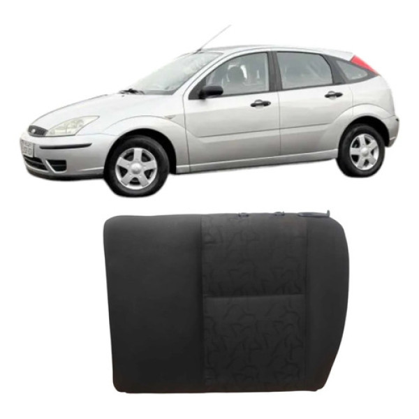 Encosto Banco Traseiro Ford Focus 1.6 2007 Original Preto