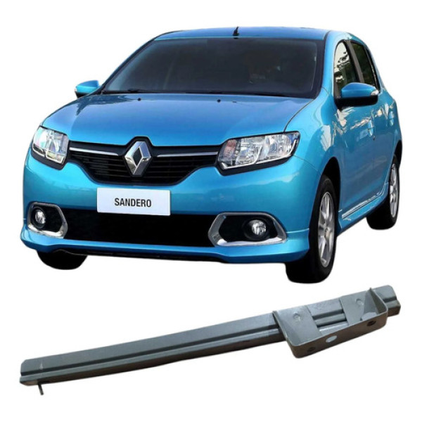 Trilho Interno Guia Vidro Dianteiro Esquerdo Sandero 2017 Cinza