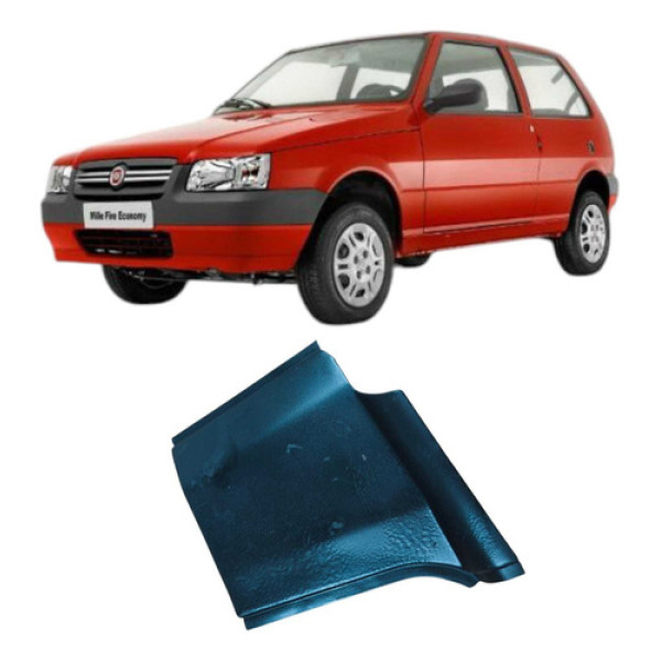 Moldura Coluna Central Direita Fiat Uno Mille 2004 59617120 Preto