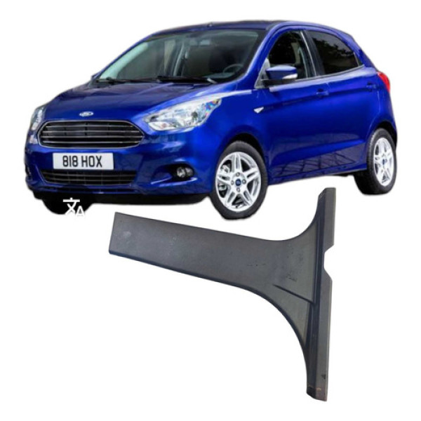 Acabamento Coluna Central Lado Direito Ford Ka 2017-2021
