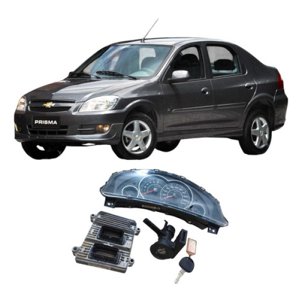Kit Code Módulo Injeção Chevrolet Prisma 2012 24578332
