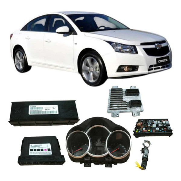 Kit Code Injeçao Modulo Cruze 2014 1.8 Aut 12649420aa7k