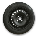 Pneu Roda Aro 15 4furo Chevrolet Agile 2012 1.4 Original Preto