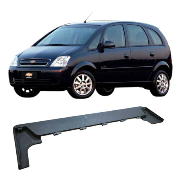 Acabamento Soleira Esquerda Traseira Meriva 1.4 2012 9339459 Preto