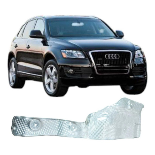 Protetorr Termico Escapamento Audi Q5 2012 2.0 Original Prateado