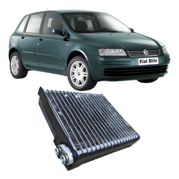 Radiador Caixa Ac Fiat Stilo 1.8 2003 932871 Prateado