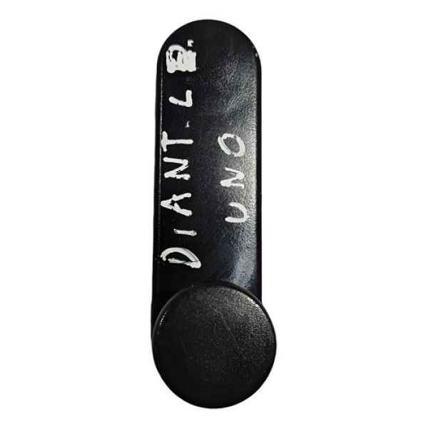 Manivela Vidro Dianteiro Esquerdi Fiat Mille Uno 2004 A 2012 - Preto