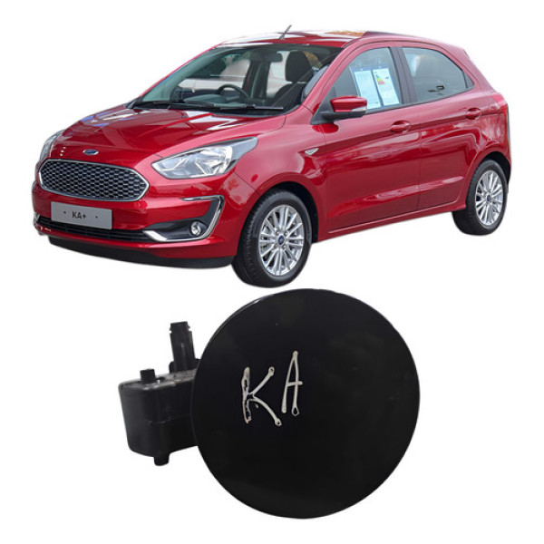 Tampa Portinhola Tanque Combustível Ford Ka 3cc 2014 2021 - Preto - 2014