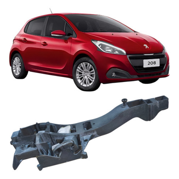 Suporte Maçaneta Dianteiro Esquerdo Peugeot 208 2019